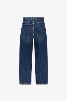 High-Waisted TRF Denim Jeans