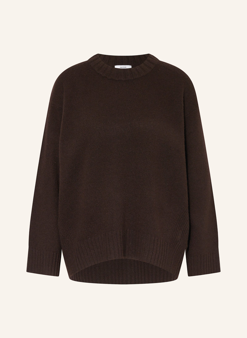 Chocolate Brown Knit Jumper