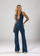 DENIM JUMP SUIT
