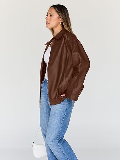 Oversised Laether Jacket