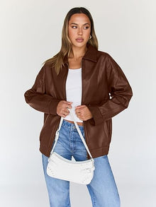 Oversised Laether Jacket