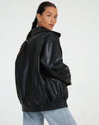 Oversised Laether Jacket