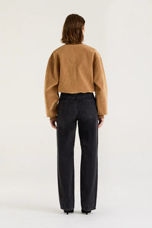 SUEDE BOMBER JACKET