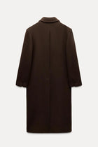 BROWN BLAZER COAT