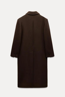 BROWN BLAZER COAT