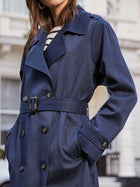 AMARI - Blue Trench Coat