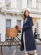AMARI - Blue Trench Coat