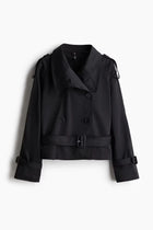 BUTTONED TRENCH COAT