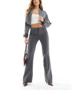 Flared Suit Pants
