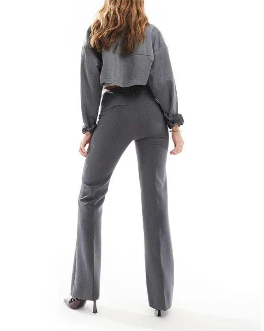Flared Suit Pants