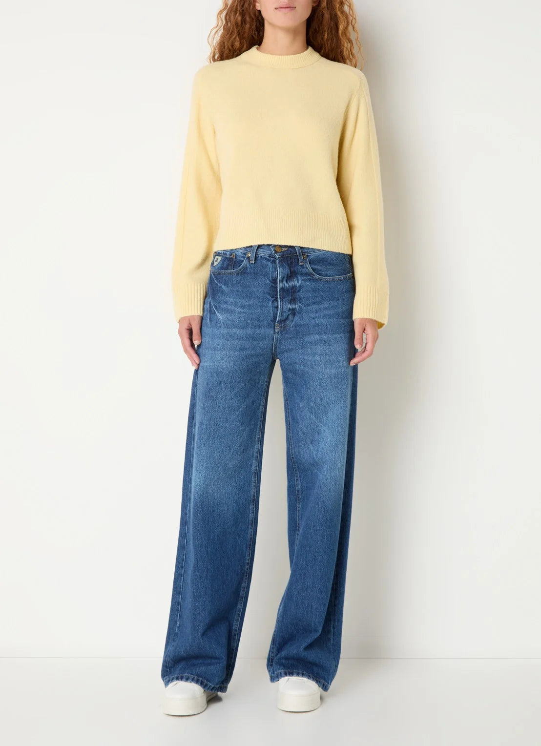 Soft Yellow Knit Jumper