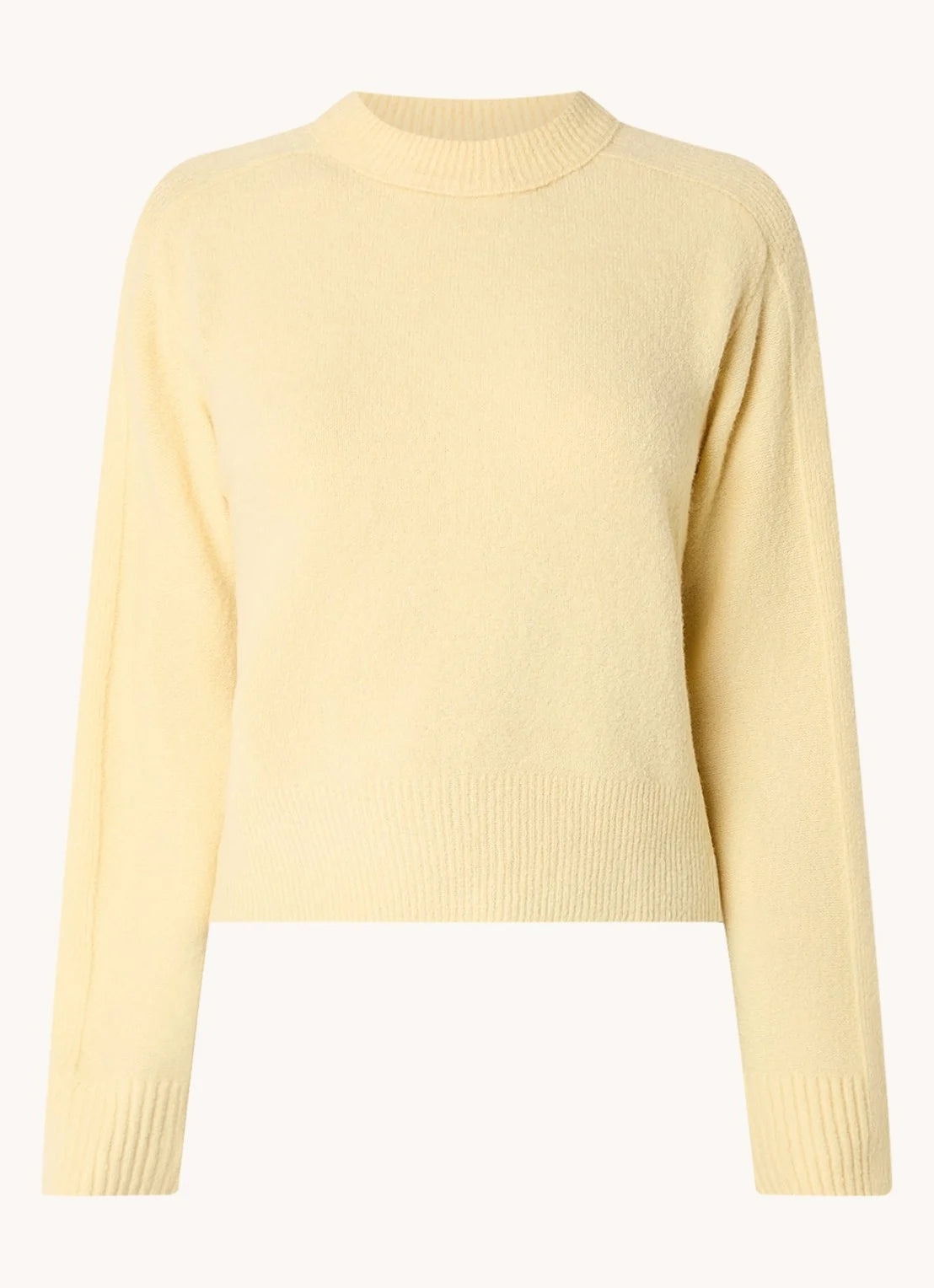 Soft Yellow Knit Jumper