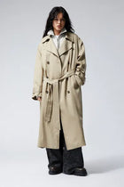 AMARI - Beige Trench Coat