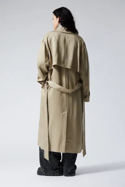 AMARI - Beige Trench Coat