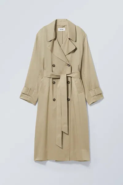 AMARI - Beige Trench Coat