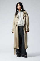 AMARI - Beige Trench Coat