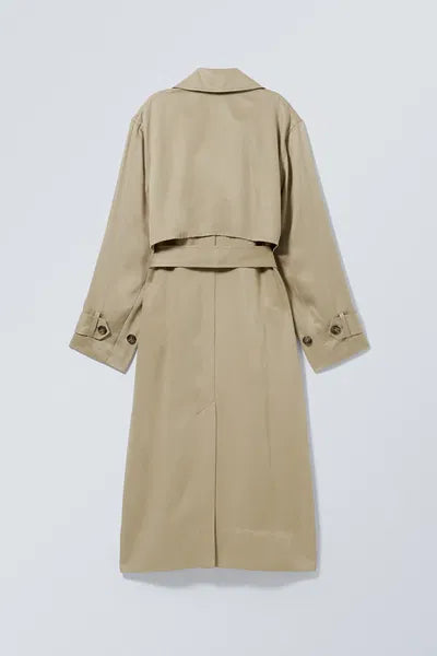 AMARI - Beige Trench Coat