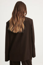 Oversized Brown Blazer